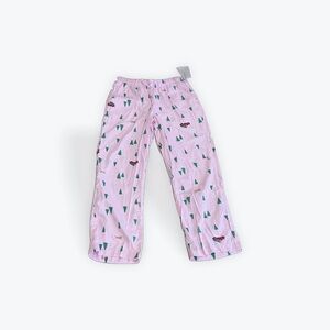 Pink Pajamas with Tree Print